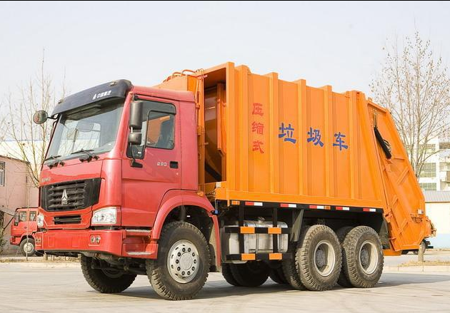 HOWO 12M3 COMPRESSED GARBAGE TRUCK